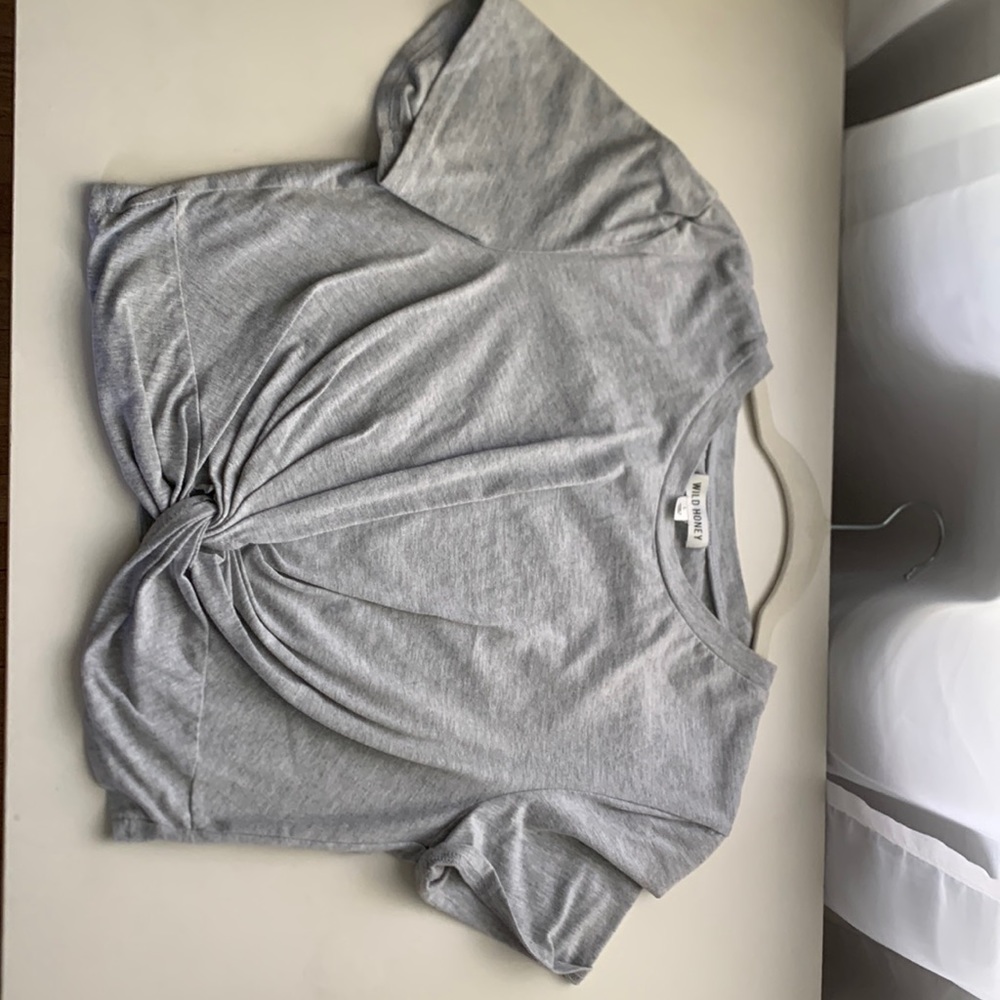 Wild Honey basic crop top size large
